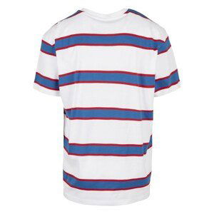 Light Stripe Oversize Tee White/sportyblue