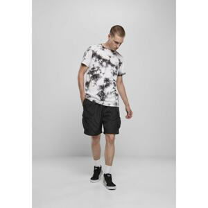 Black Tie Dye Tee White/black