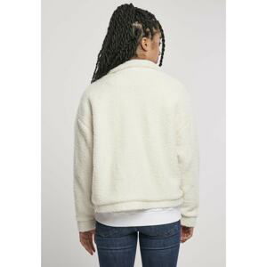 Ladies Sherpa Trucker Jacket Offwhite