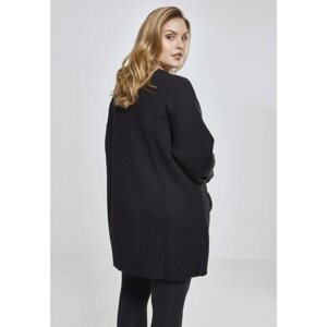 Women's Wrap Sweater Black