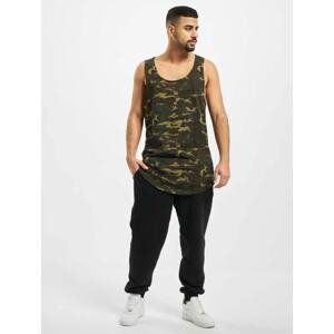 Tank Tops Basic Long in camouflage