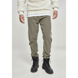 Corduroy Jog Olive Trousers