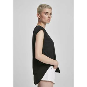 Women's Basic Shaped T-shirt in black