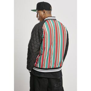 Southpole Stripe College Jacket Multicolor