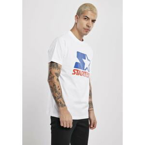 Starter Two Color Logo Tee White