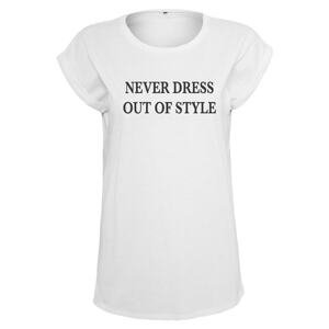 Ladies Never Out Of Style Tee white