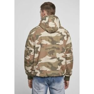 Wooden camouflage Pull Over Windbreaker