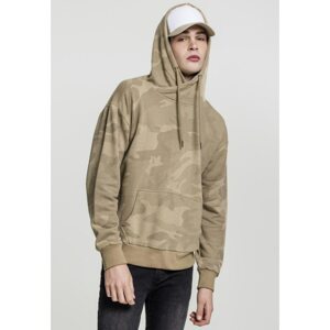 High Neck Camo Hoody sand camo