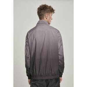 Gradient Pull Over Jacket Black/Grey