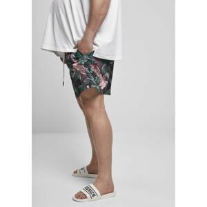 Swimsuit Pattern Shorts Dark Flower Aop