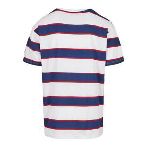 Starter Logo Striped Tee White/blue