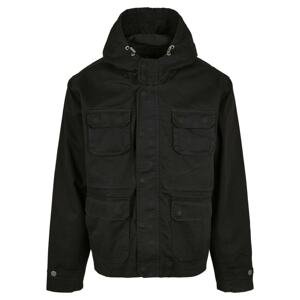 Cotton Field Jacket Black