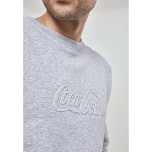 Coca Cola Embossed Crewneck grey