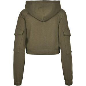 Women's Short Work Hoodies Summer Olive