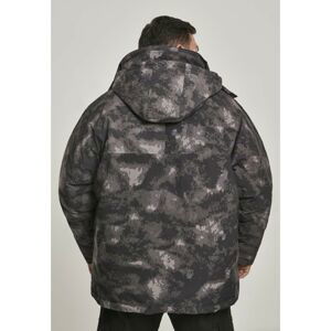 Multipocket Winter Jacket dark olive camo