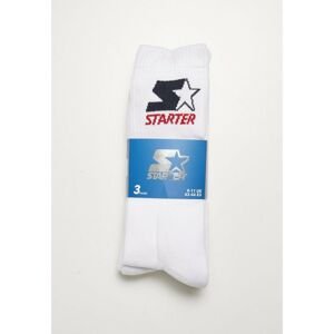 Starter Crew Socks White