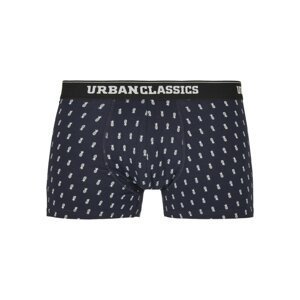 Men's Boxer Shorts Double Pack Small Pineapple Aop+Grey