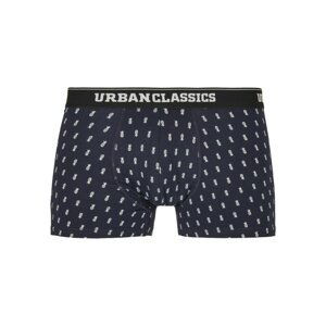 Men's Boxer Shorts Double Pack Small Pineapple Aop+Grey