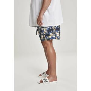 PatternSwim Shorts hibiscus