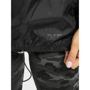 Black Ramie Windbreaker