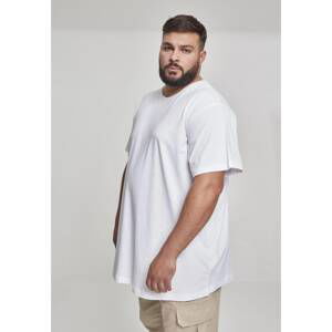 Long T-shirt in the shape of white