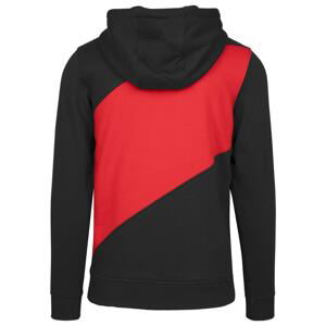 Zig Zag Hoody blk/red/cha