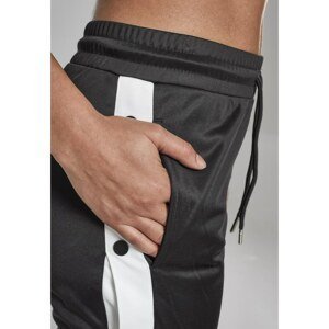 Women's sweatpants with buttons blk/wht/blk