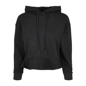 Women's Organic Volants Hoody Black