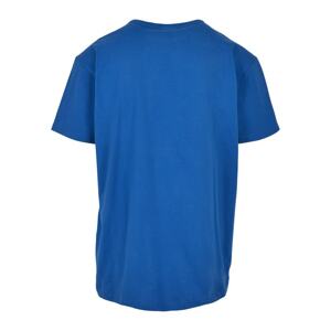 Sports oversized T-shirt in blue