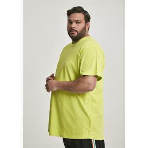 Shaped Long Tee frozen yellow