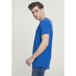 Long T-shirt in the shape of bright blue