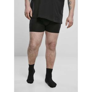 Boxer Shorts 3-Pack Dark Green+Black+Branded Aop