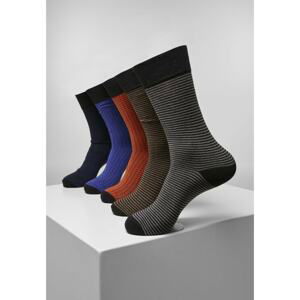 Stripes and Dots 5-Pack multicolor socks