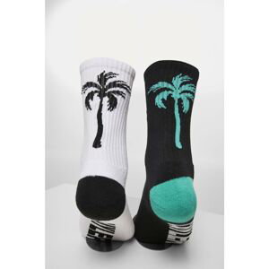 Cali Life Socks 2-Pack Black/white