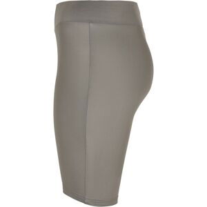 Ladies Imitation Leather Cycle Shorts Asphalt