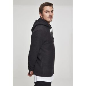 Loose Terry Inside Out Hoody black