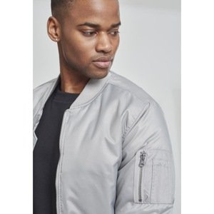 Basic Bomber Jacket h.grey