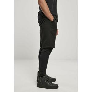 Southpole Fleece Shorts With Leggings Black