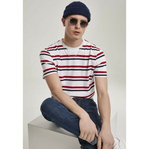 Yarn Dyed Skate Stripe Tee white/red/midnightnavy