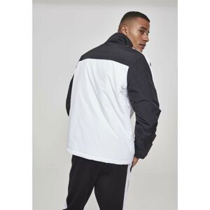 2-Tone Padded Tug Jacket White/Black