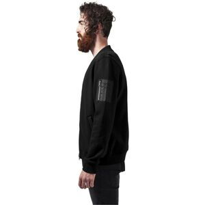 Sweat Bomber Jacket Black