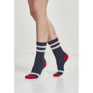 Multicolor Socks 2-Pack navy/white/fire red