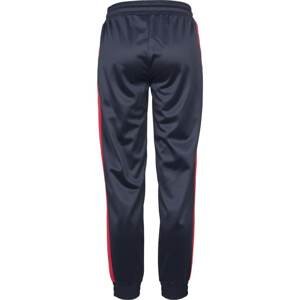 Ladies Cuff Track Pants navy/fire red
