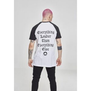 Motrhead Everything Louder Raglan Tee wht/blk