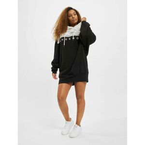 Dress Fawn Oversize Hooded in black