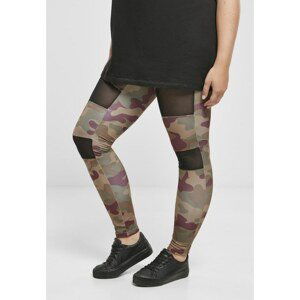 Camo Tech Mesh Women's Redwood Camouflage Leggings