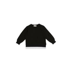 Trendyol Black Pocket Detailed Boy Knitted Slim Sweatshirt