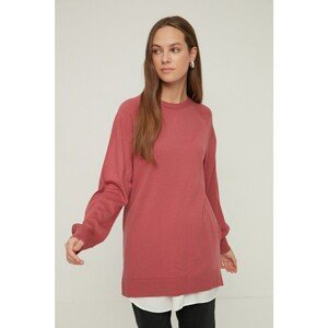 Trendyol Dried Rose-Anthracite 2-Pack Crew Neck Knitwear Sweater