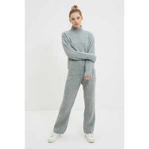 Trendyol Gray Turtleneck Knitwear Sweater