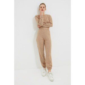 Trendyol Mink Yumos Fabric Thermal Knitted Bottom-Top Set